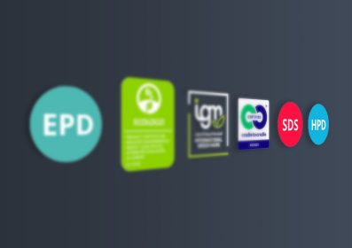 icônes de déclarations et certifications de produits