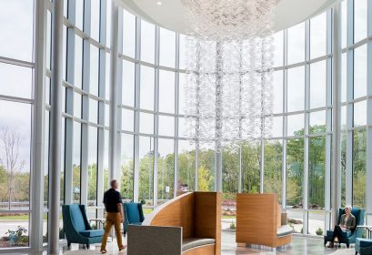 Glass for glare control