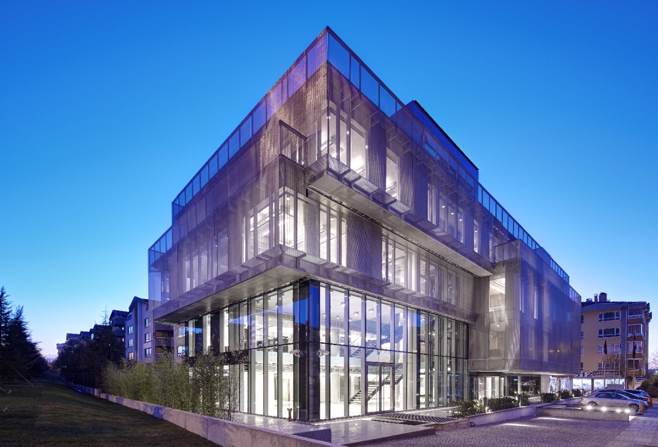 tmb iroda arany LEED-tanúsítvánnyal a Törökországi Ankarában